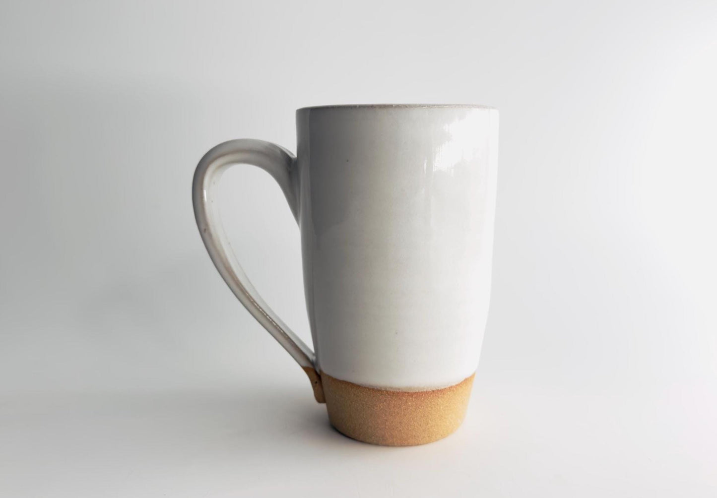 Handcrafted Ceramic Mug | 16 oz Farmhouse Minimalist Pottery
