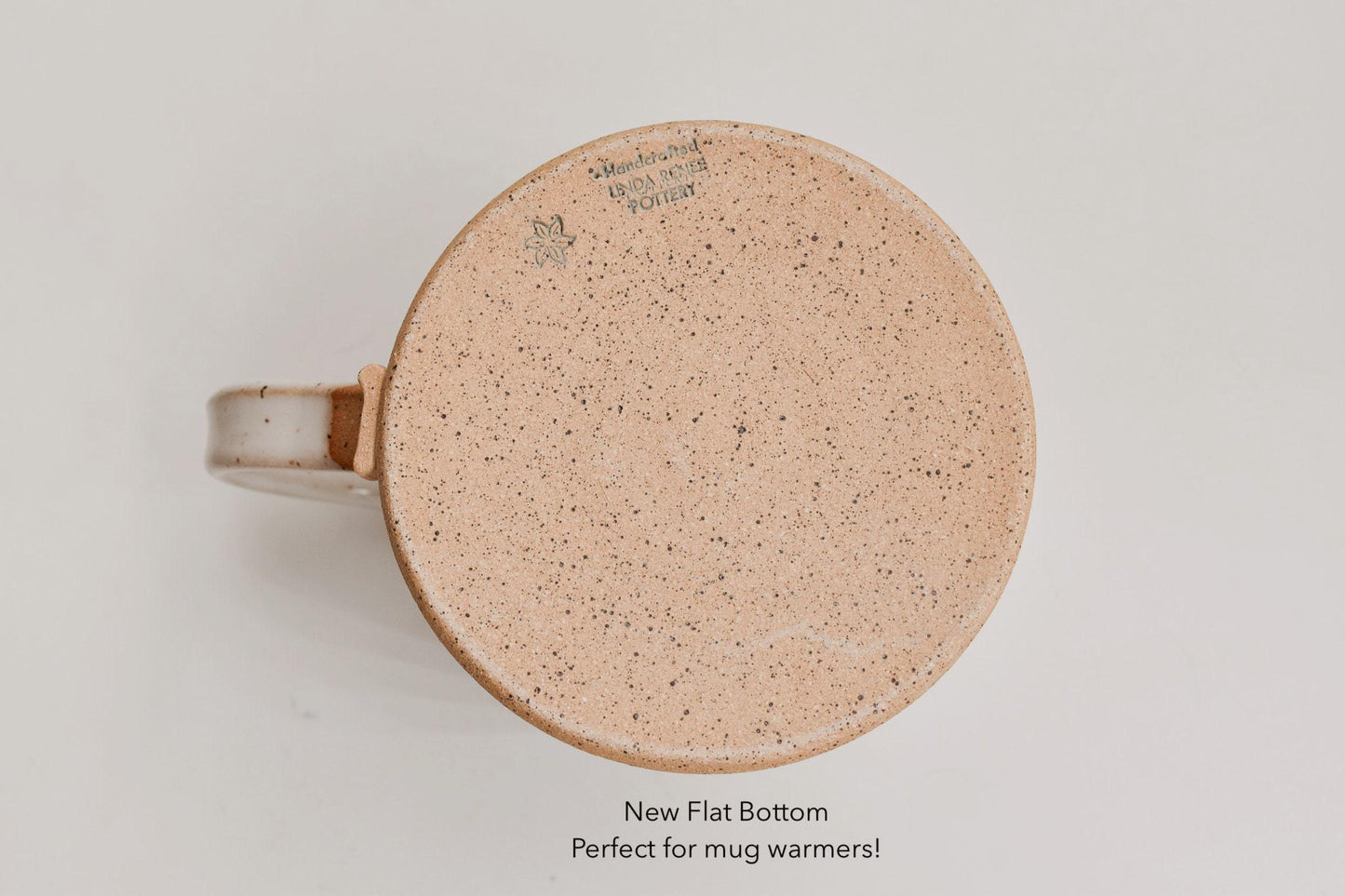 Handcrafted Ceramic Mug | 16 oz Farmhouse Minimalist Pottery