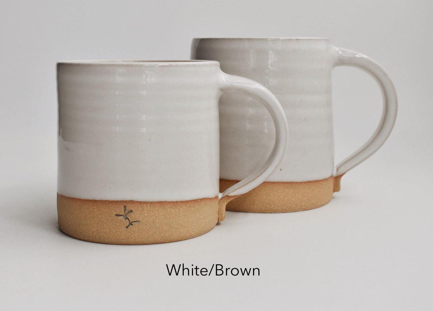 Handcrafted Ceramic Mug | 16 oz Farmhouse Minimalist Pottery