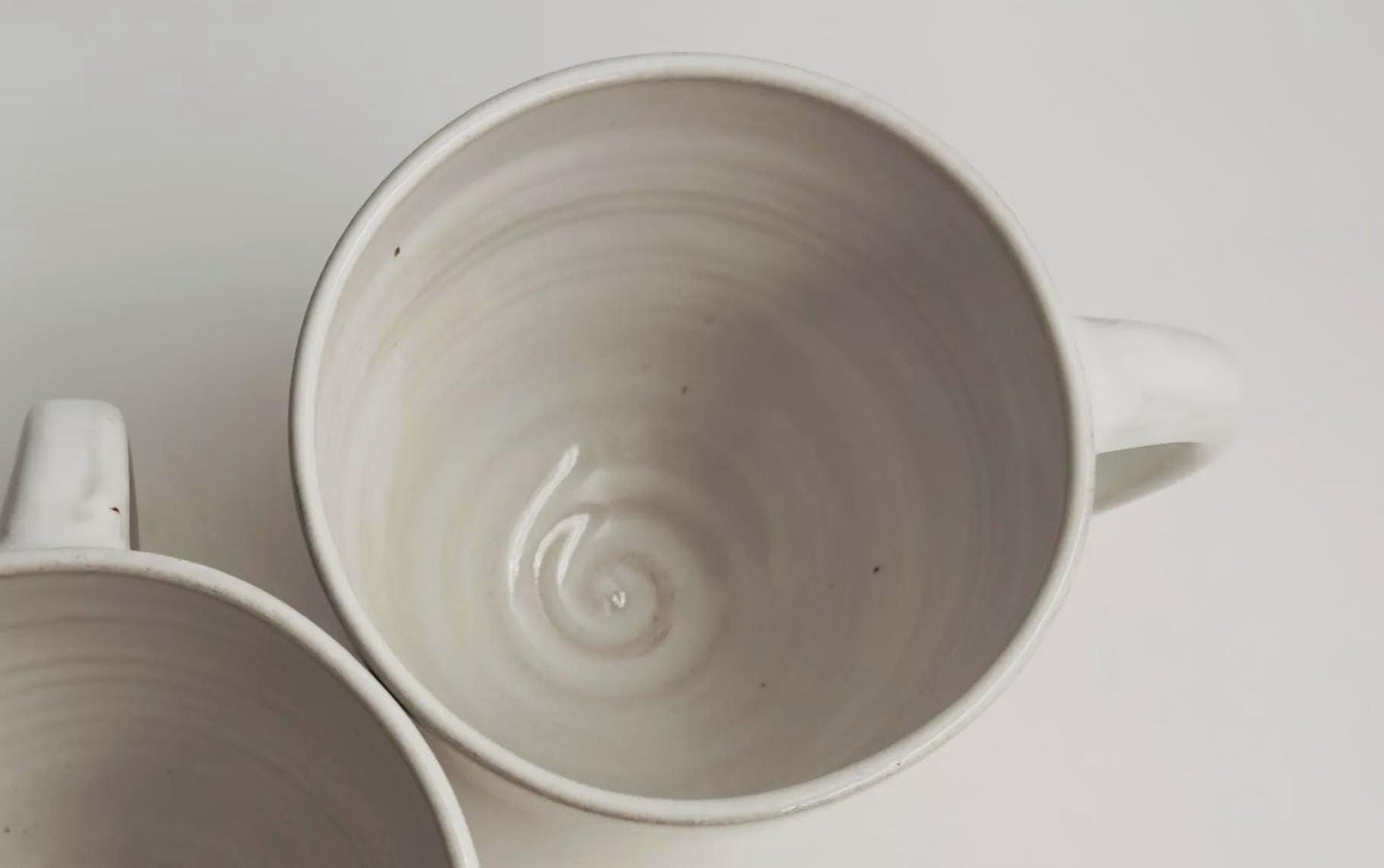 Handmade Ceramic Latte Mug | Large 16–18 oz | Homespun Collection