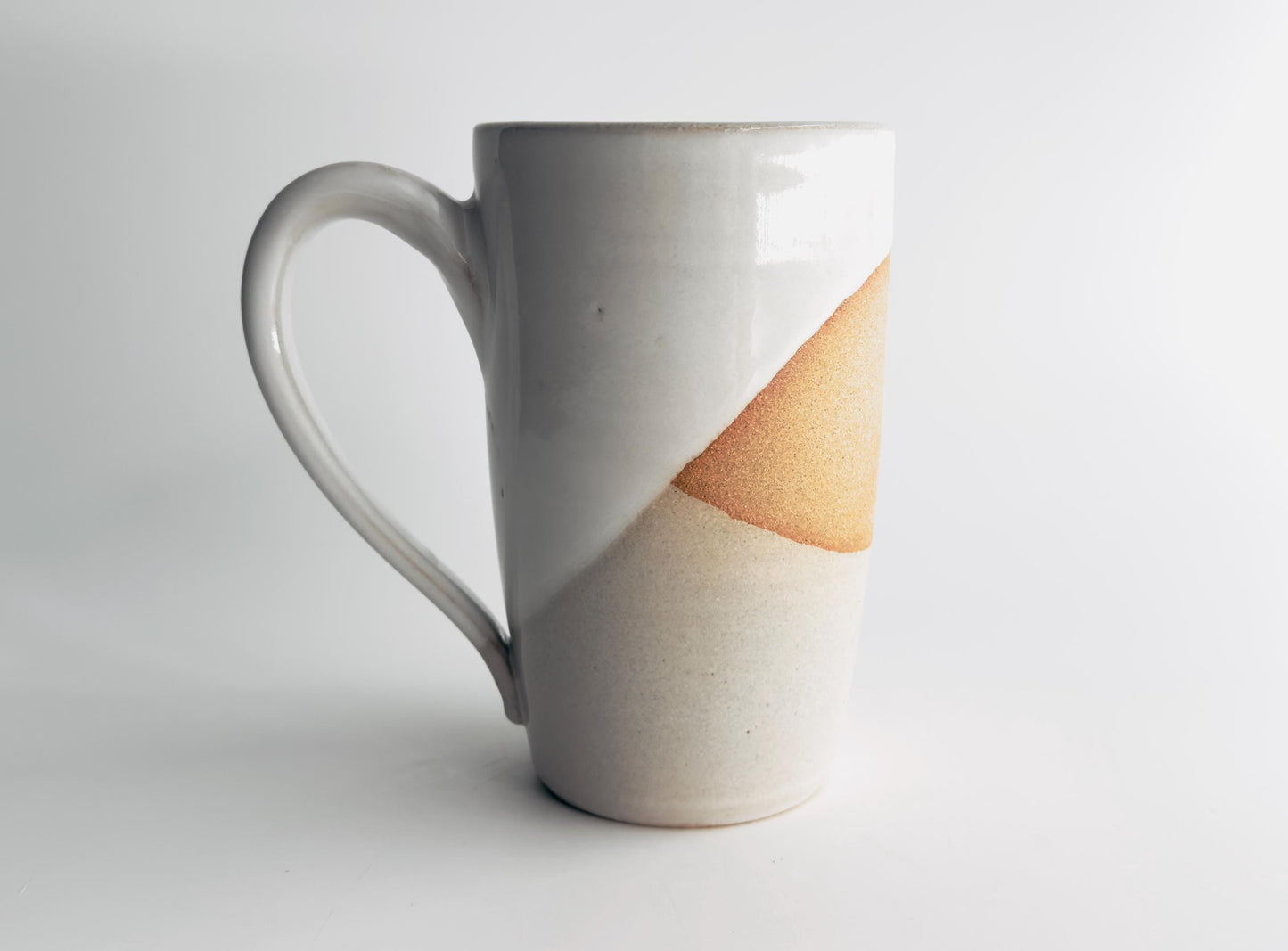 Handcrafted Ceramic Mug | 16 oz Farmhouse Minimalist Pottery
