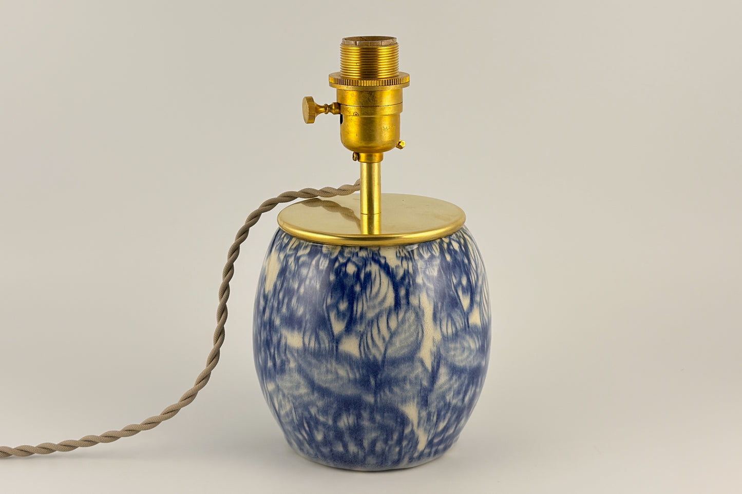Handcrafted Ceramic Table Lamp | Warm Cottage Timeless Farmhouse & Statement Accent Lamp