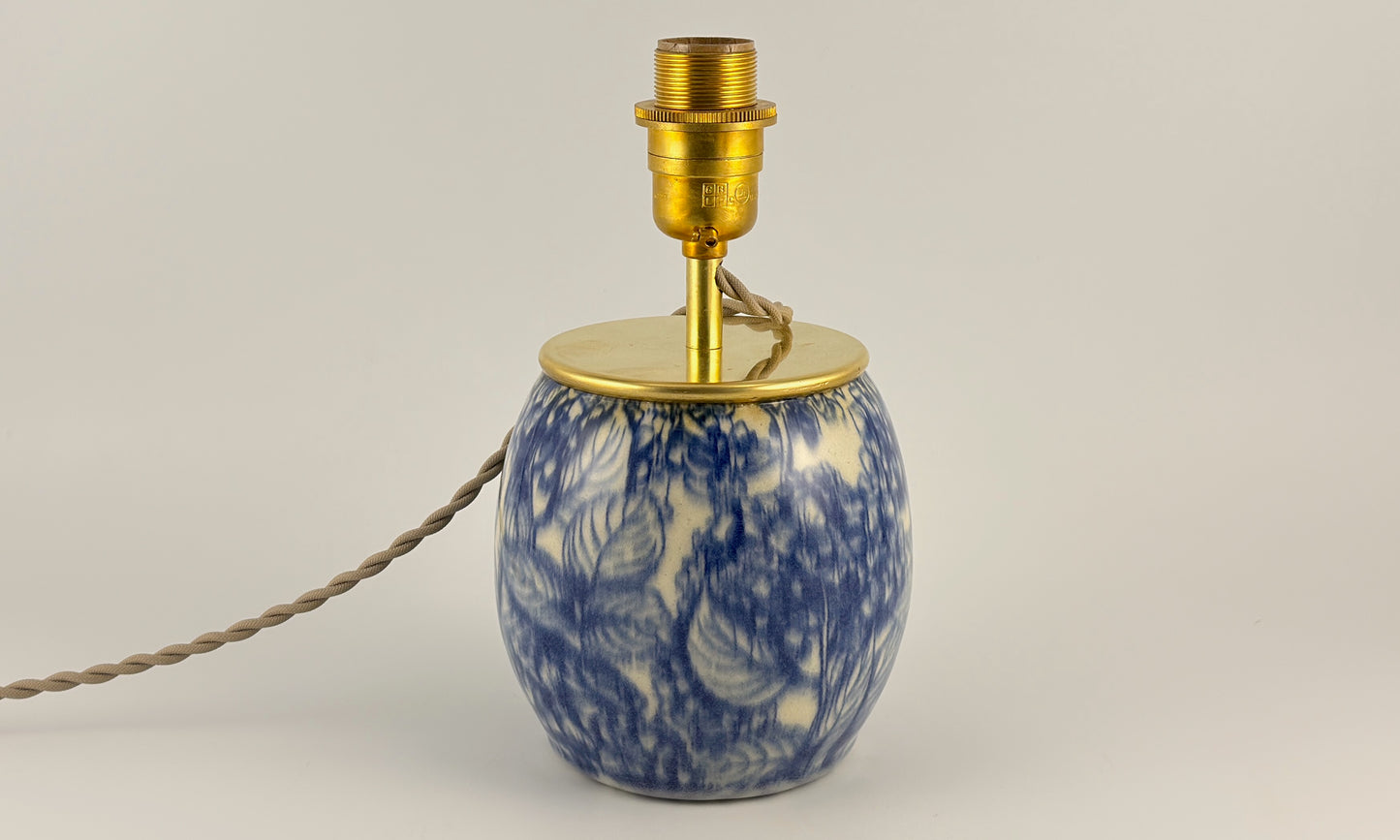 Handcrafted Ceramic Table Lamp | Warm Cottage Timeless Farmhouse & Statement Accent Lamp