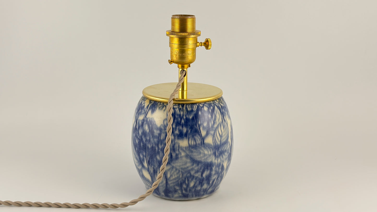 Handcrafted Ceramic Table Lamp | Warm Cottage Timeless Farmhouse & Statement Accent Lamp