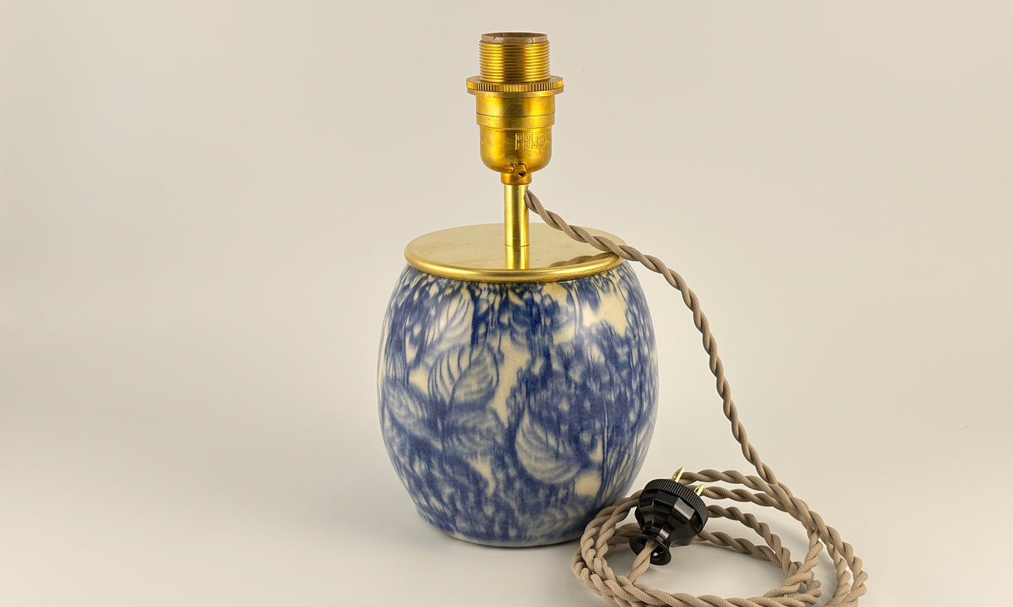 Handcrafted Ceramic Table Lamp | Warm Cottage Timeless Farmhouse & Statement Accent Lamp