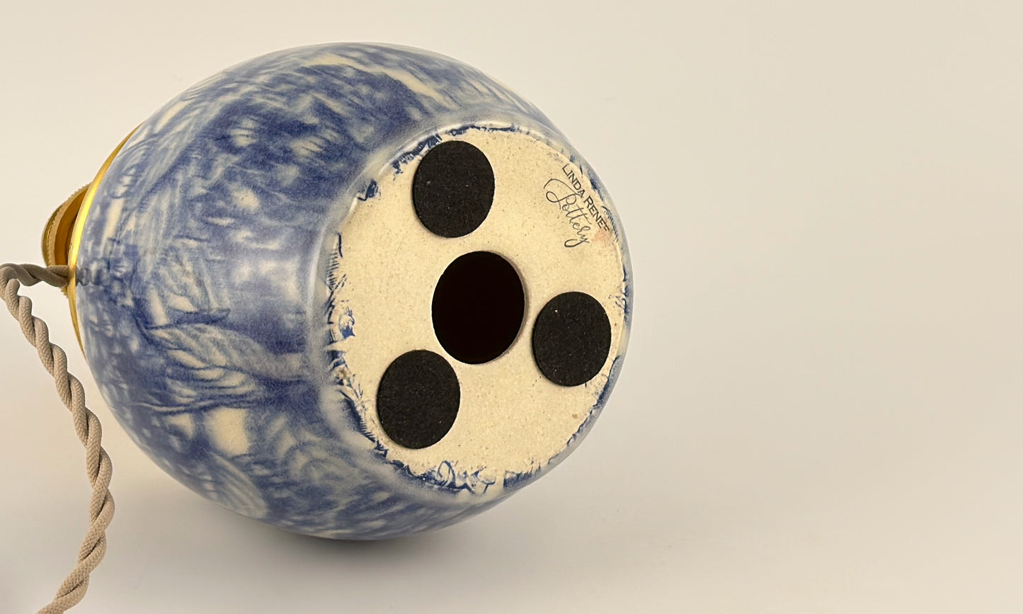 Handcrafted Ceramic Table Lamp | Warm Cottage Timeless Farmhouse & Statement Accent Lamp