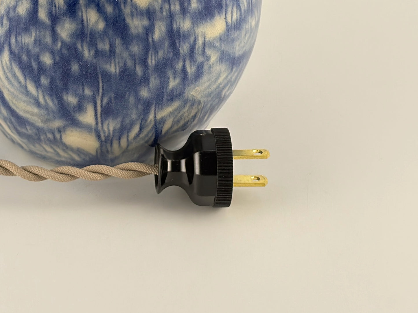 Handcrafted Ceramic Table Lamp | Warm Cottage Timeless Farmhouse & Statement Accent Lamp