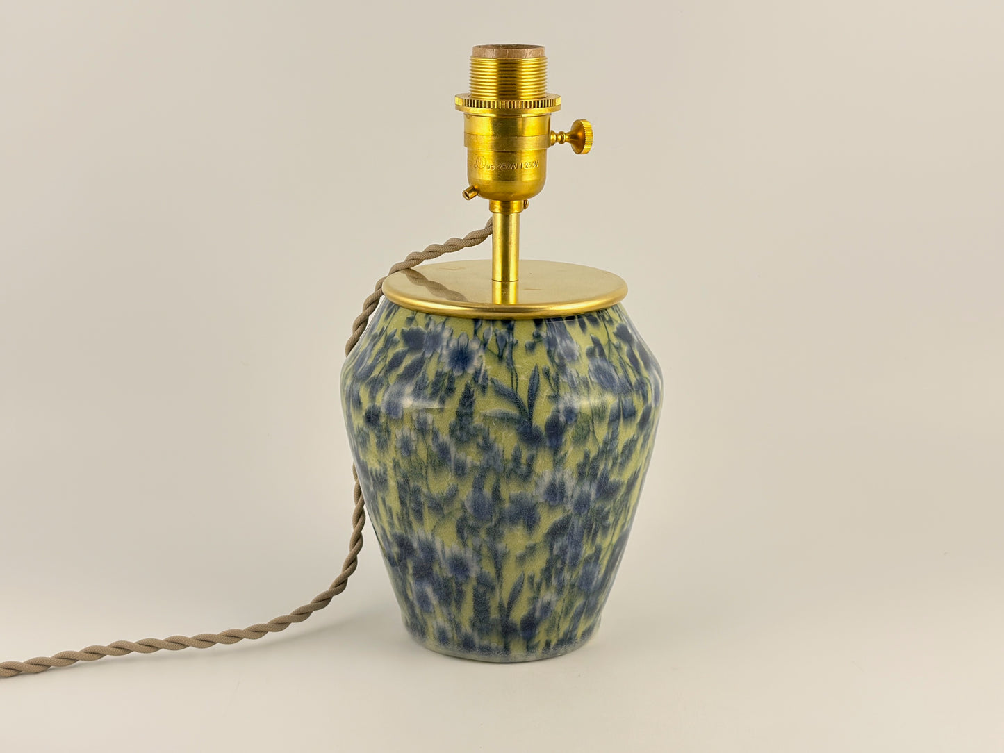 Handcrafted Ceramic Table Lamp | Warm Cottage Timeless Farmhouse & Statement Accent Lamp
