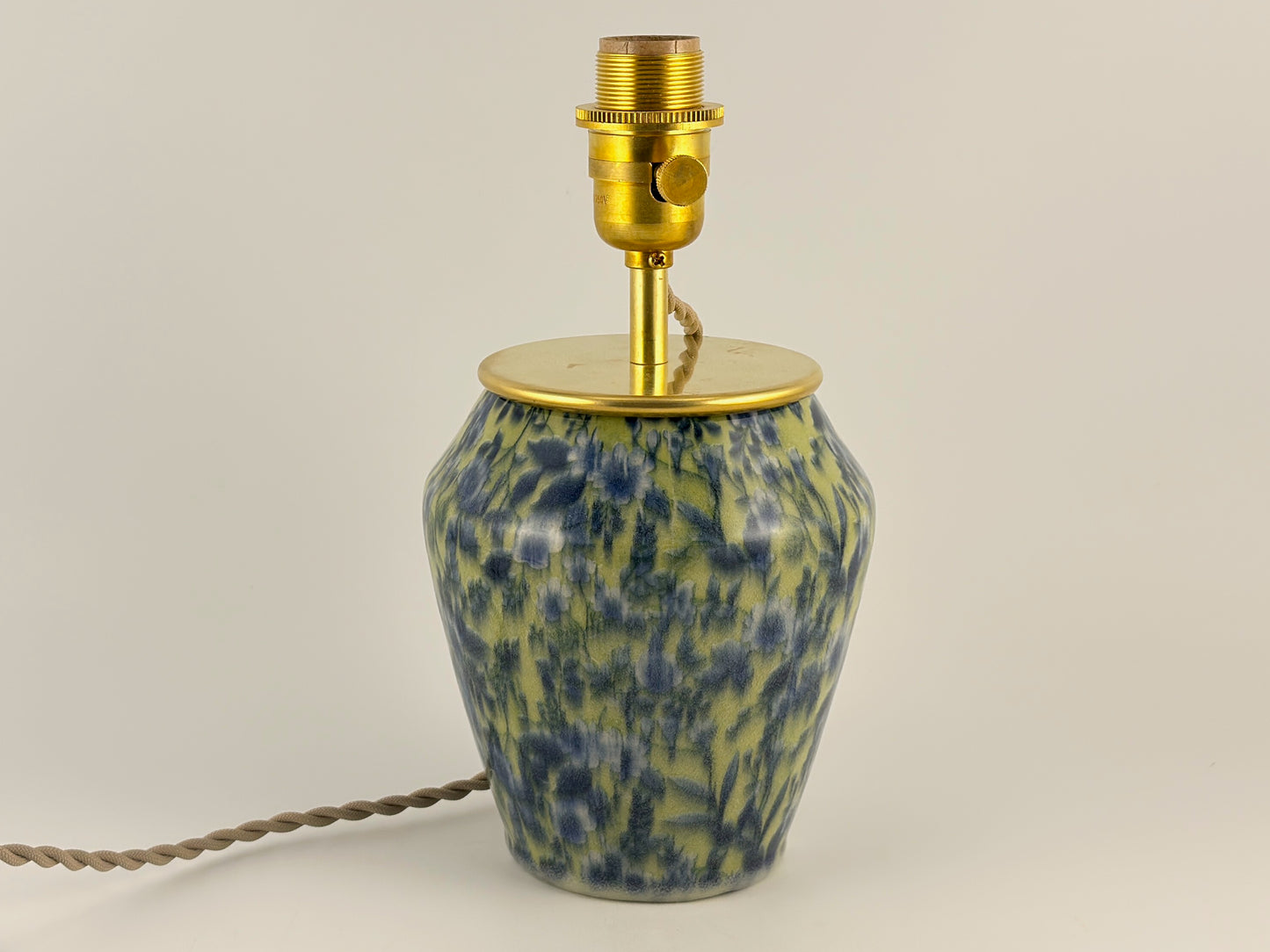 Handcrafted Ceramic Table Lamp | Warm Cottage Timeless Farmhouse & Statement Accent Lamp