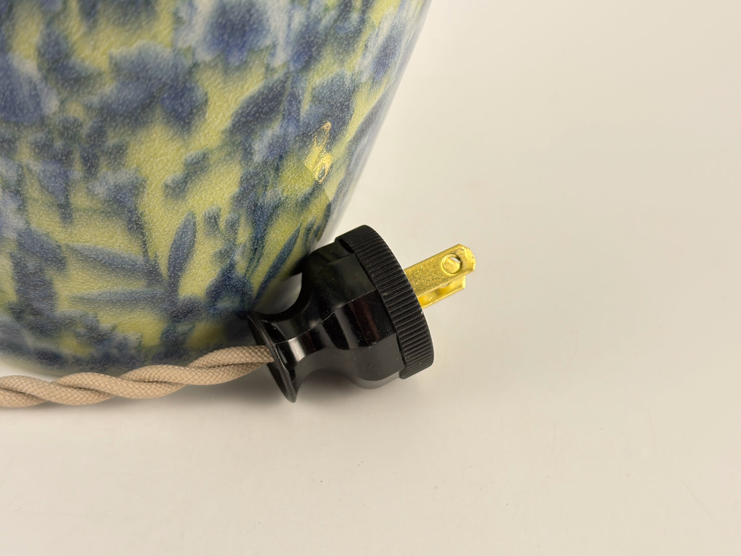 Handcrafted Ceramic Table Lamp | Warm Cottage Timeless Farmhouse & Statement Accent Lamp
