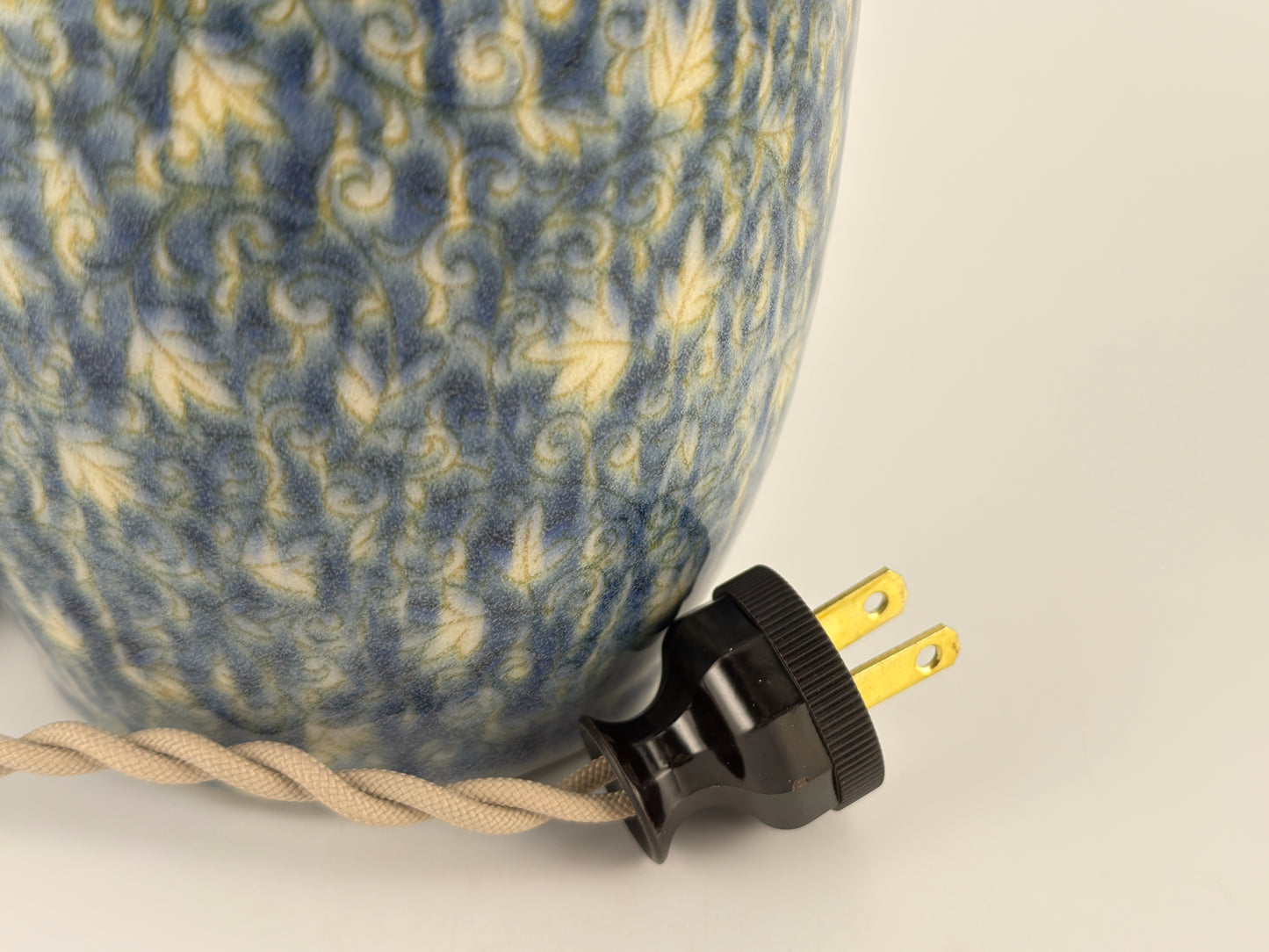 Handcrafted Ceramic Table Lamp | Warm Cottage Timeless Farmhouse & Statement Accent Lamp