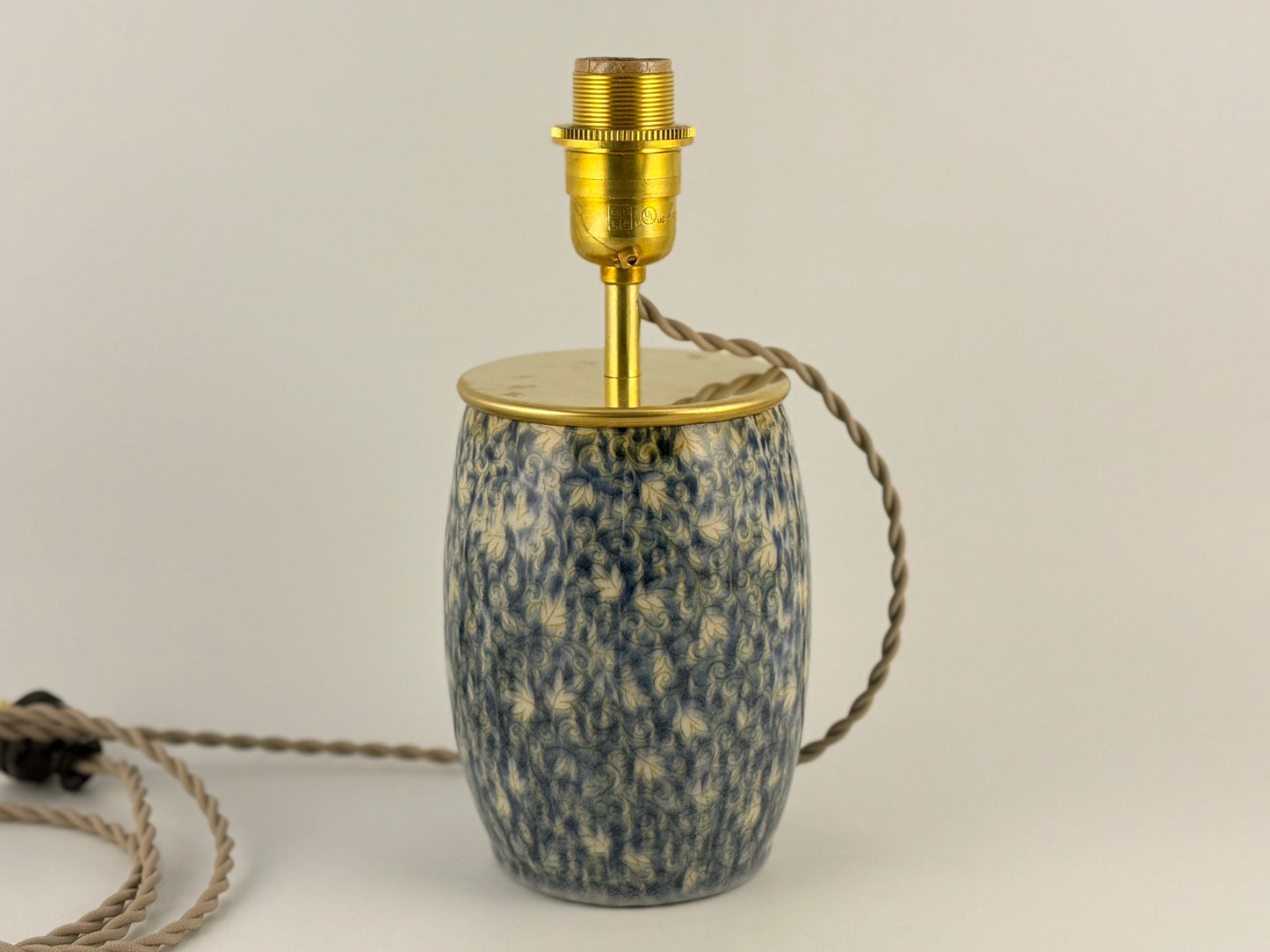 Handcrafted Ceramic Table Lamp | Warm Cottage Timeless Farmhouse & Statement Accent Lamp