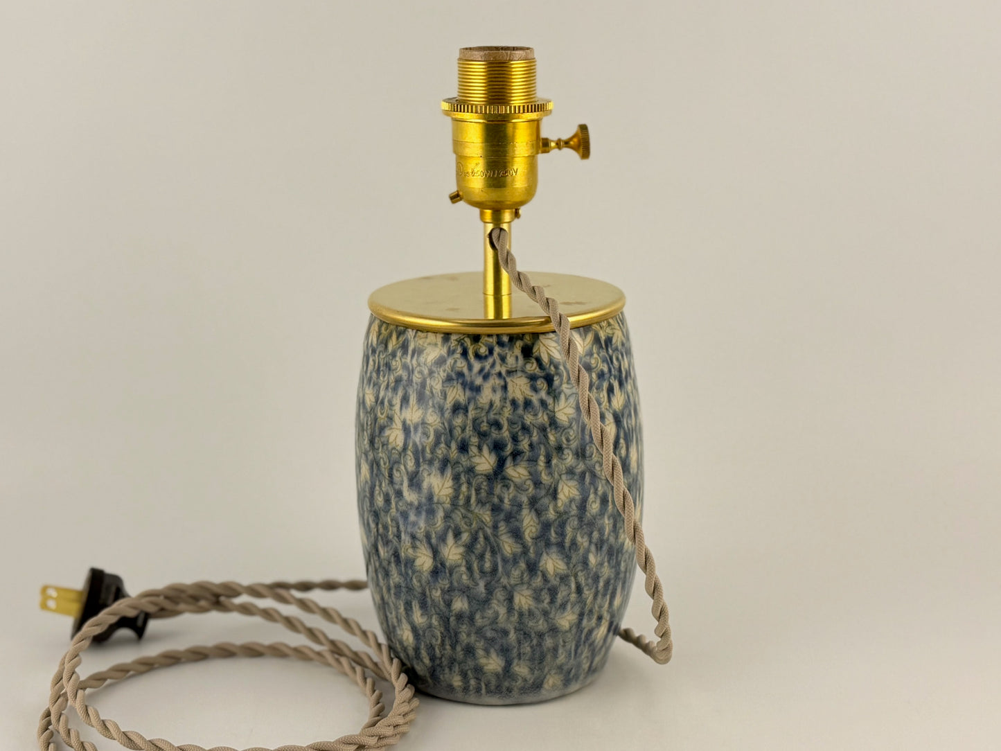 Handcrafted Ceramic Table Lamp | Warm Cottage Timeless Farmhouse & Statement Accent Lamp