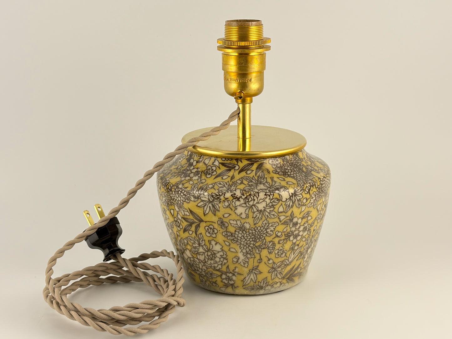Handcrafted Ceramic Table Lamp | Warm Cottage Timeless Farmhouse & Statement Accent Lamp