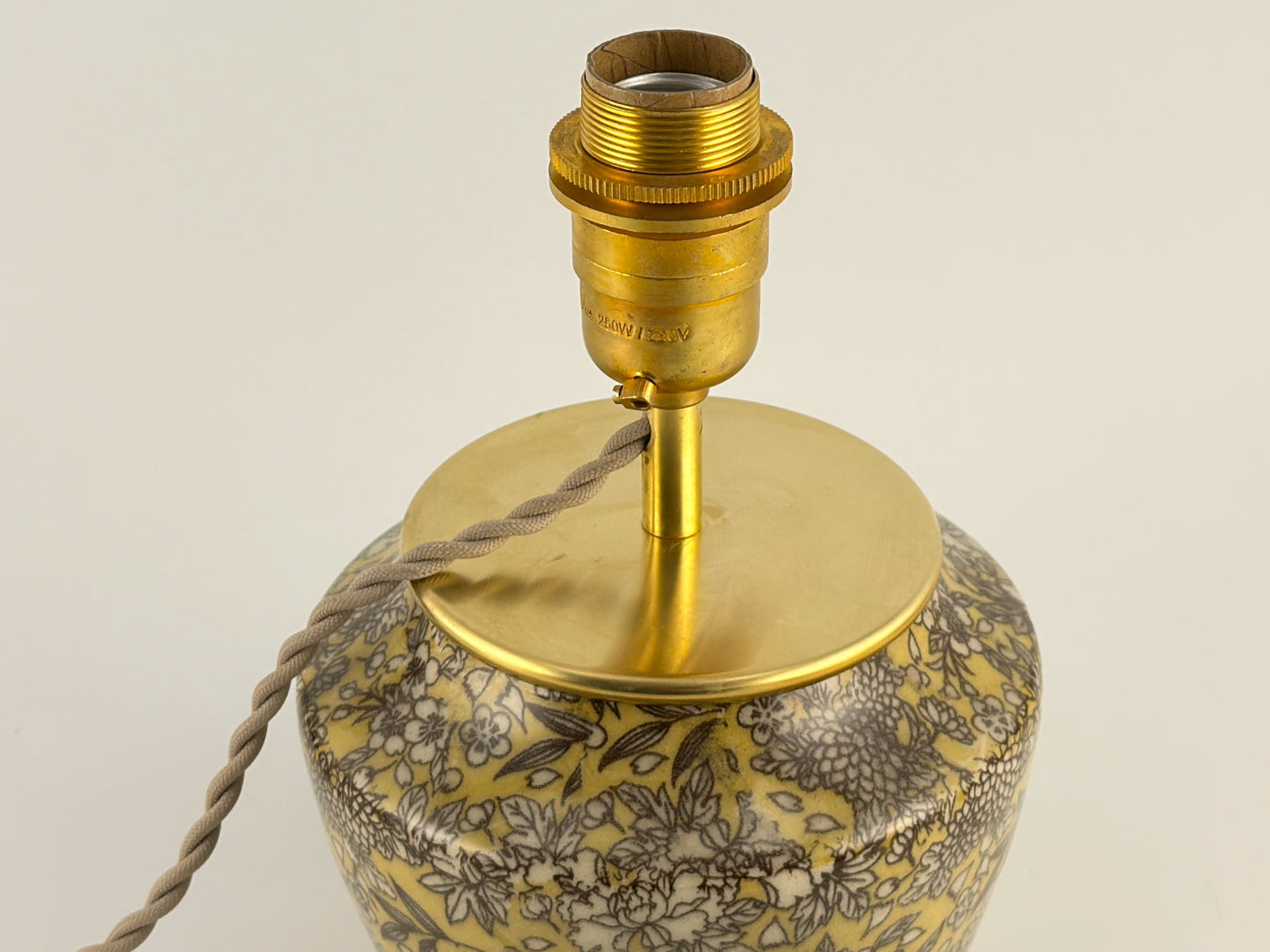 Handcrafted Ceramic Table Lamp | Warm Cottage Timeless Farmhouse & Statement Accent Lamp