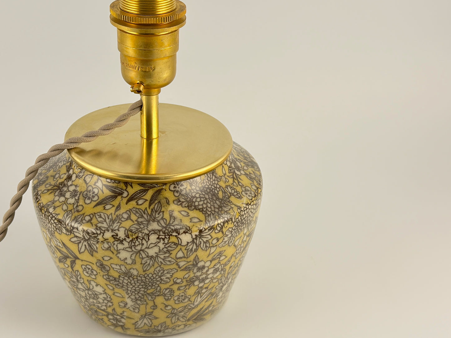 Handcrafted Ceramic Table Lamp | Warm Cottage Timeless Farmhouse & Statement Accent Lamp