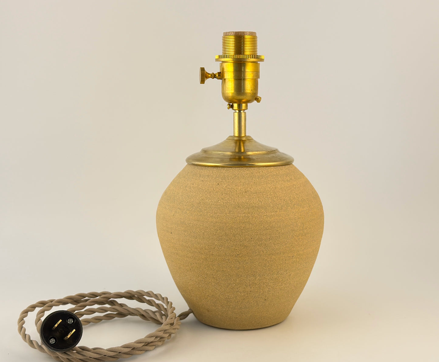 Handcrafted Ceramic Table Lamp | Warm Cottage Timeless Farmhouse & Statement Accent Lamp