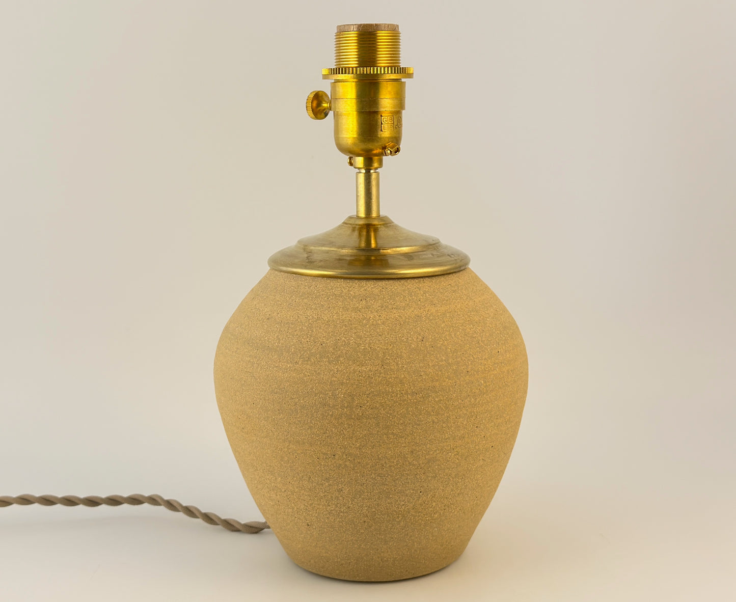 Handcrafted Ceramic Table Lamp | Warm Cottage Timeless Farmhouse & Statement Accent Lamp