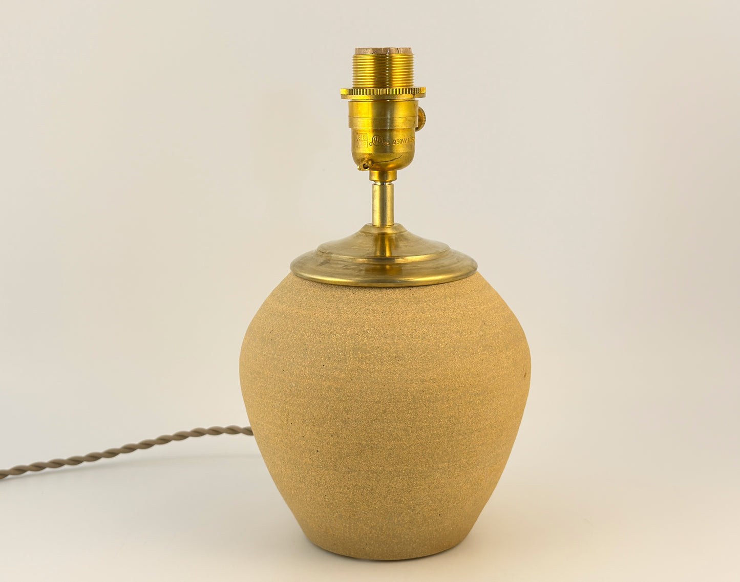Handcrafted Ceramic Table Lamp | Warm Cottage Timeless Farmhouse & Statement Accent Lamp