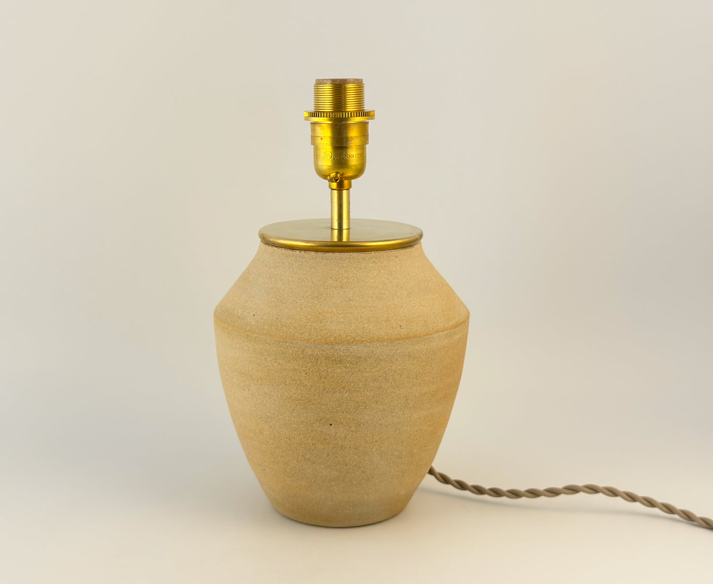 Handcrafted Ceramic Table Lamp | Warm Cottage Timeless Farmhouse & Statement Accent Lamp