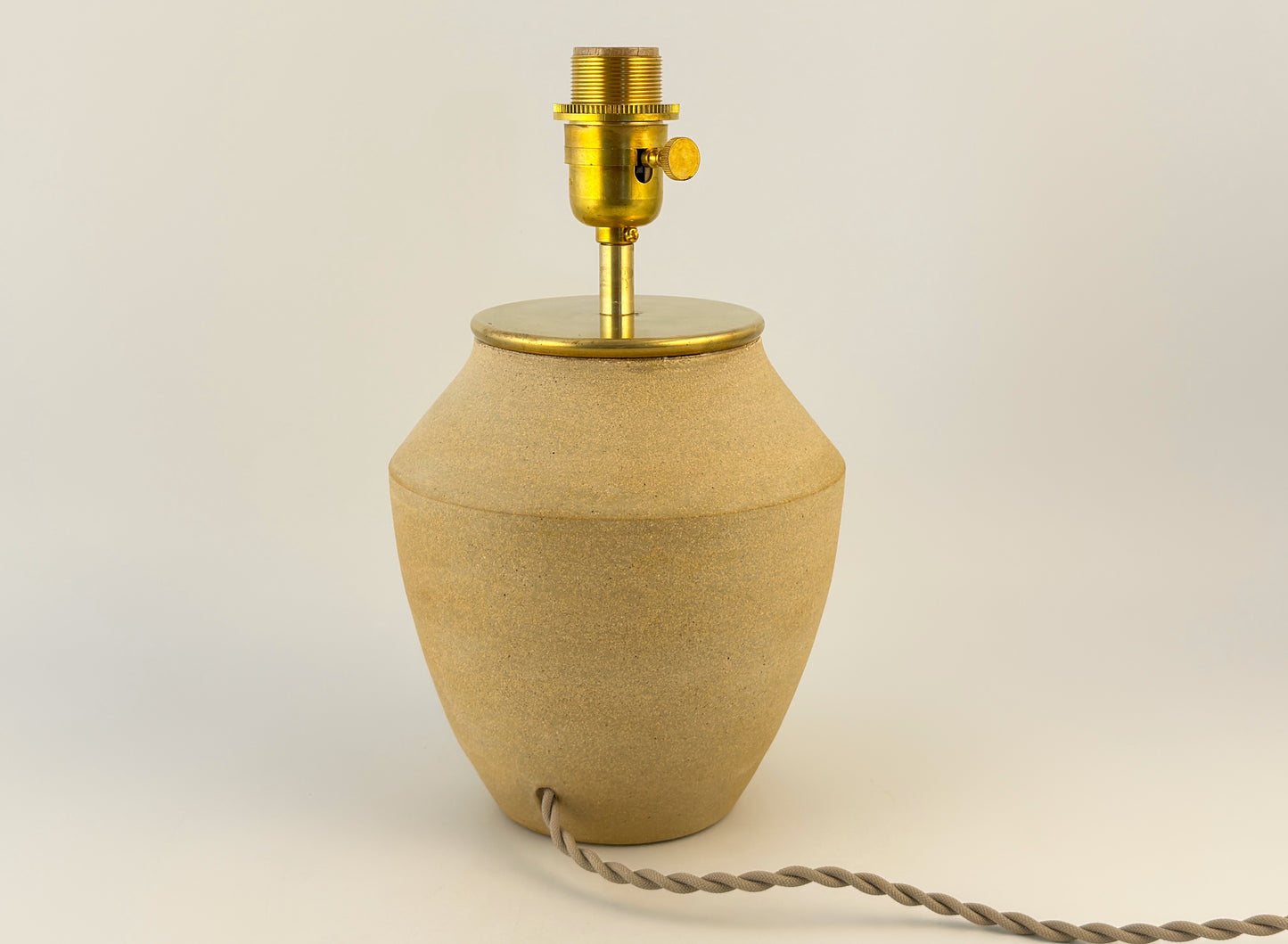 Handcrafted Ceramic Table Lamp | Warm Cottage Timeless Farmhouse & Statement Accent Lamp