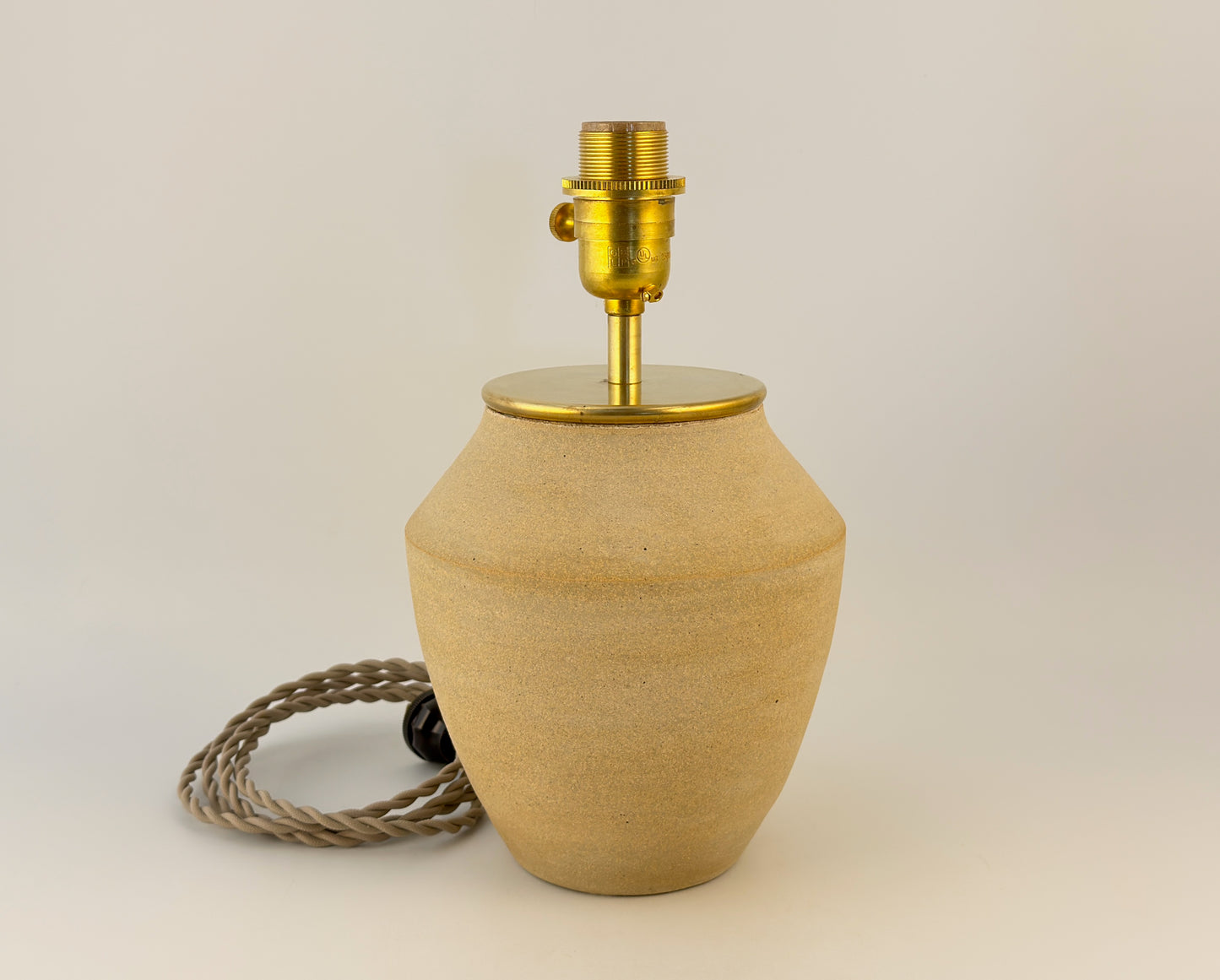 Handcrafted Ceramic Table Lamp | Warm Cottage Timeless Farmhouse & Statement Accent Lamp