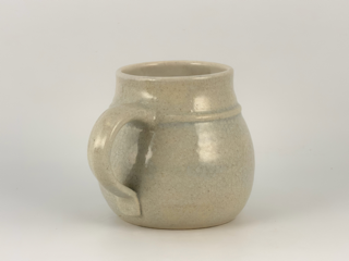 Pastel Crackle Glaze Ceramic Mugs – 16 oz Handmade Spring Coffee Cups, Singular Pieces Collection