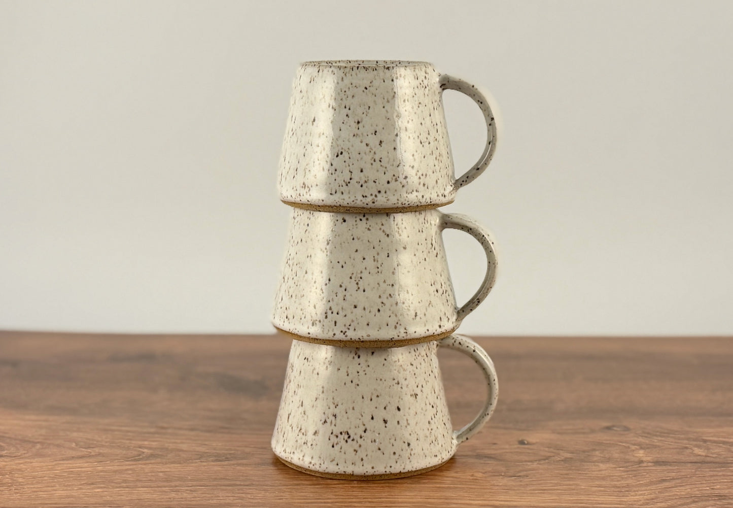 Handcrafted Ceramic Mug | 12 oz Farmhouse Minimalist Pottery