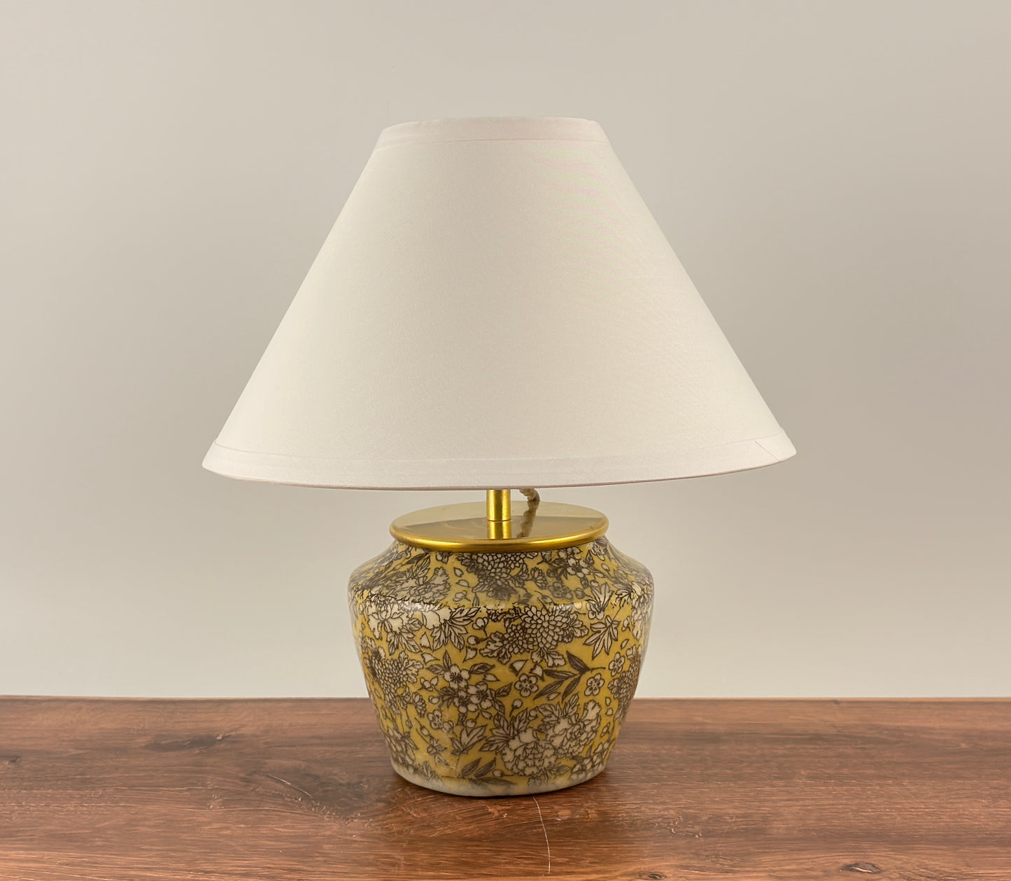 Handcrafted Ceramic Table Lamp | Warm Cottage Timeless Farmhouse & Statement Accent Lamp