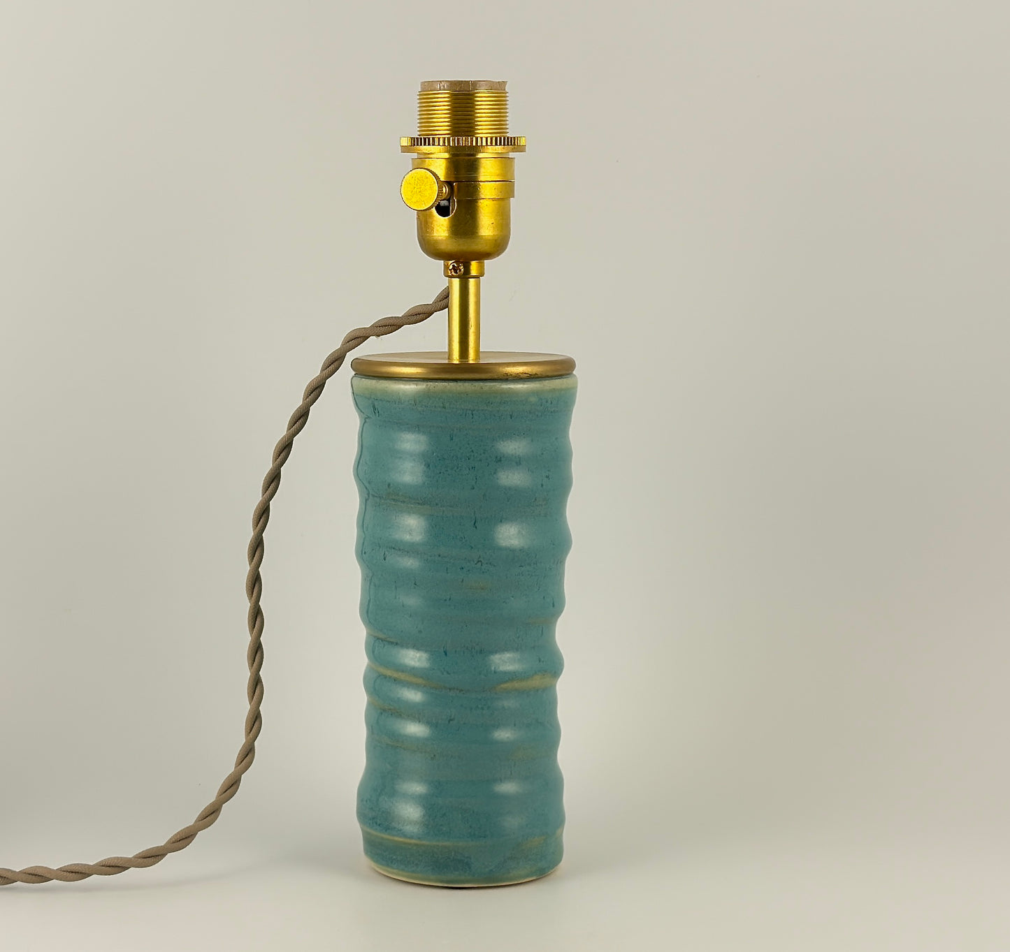 Handcrafted Ceramic Table Lamp | Warm Cottage Timeless Farmhouse & Statement Accent Lamp
