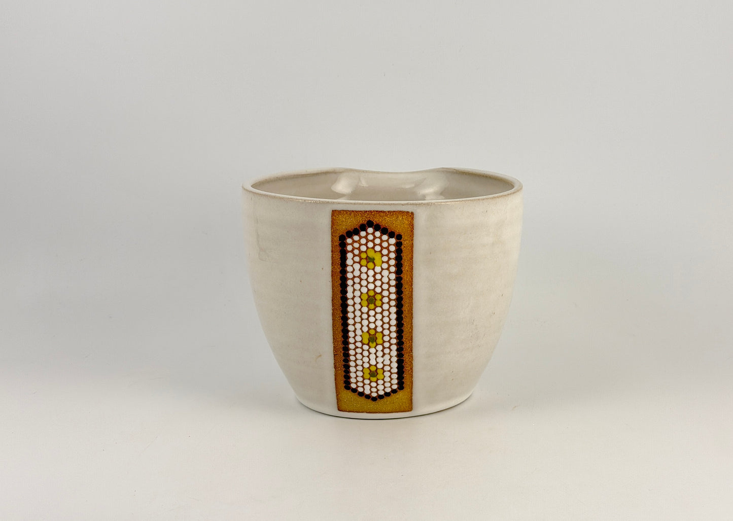 Tessera Collection Batter Bowl | One of a Kind Geometric Pottery
