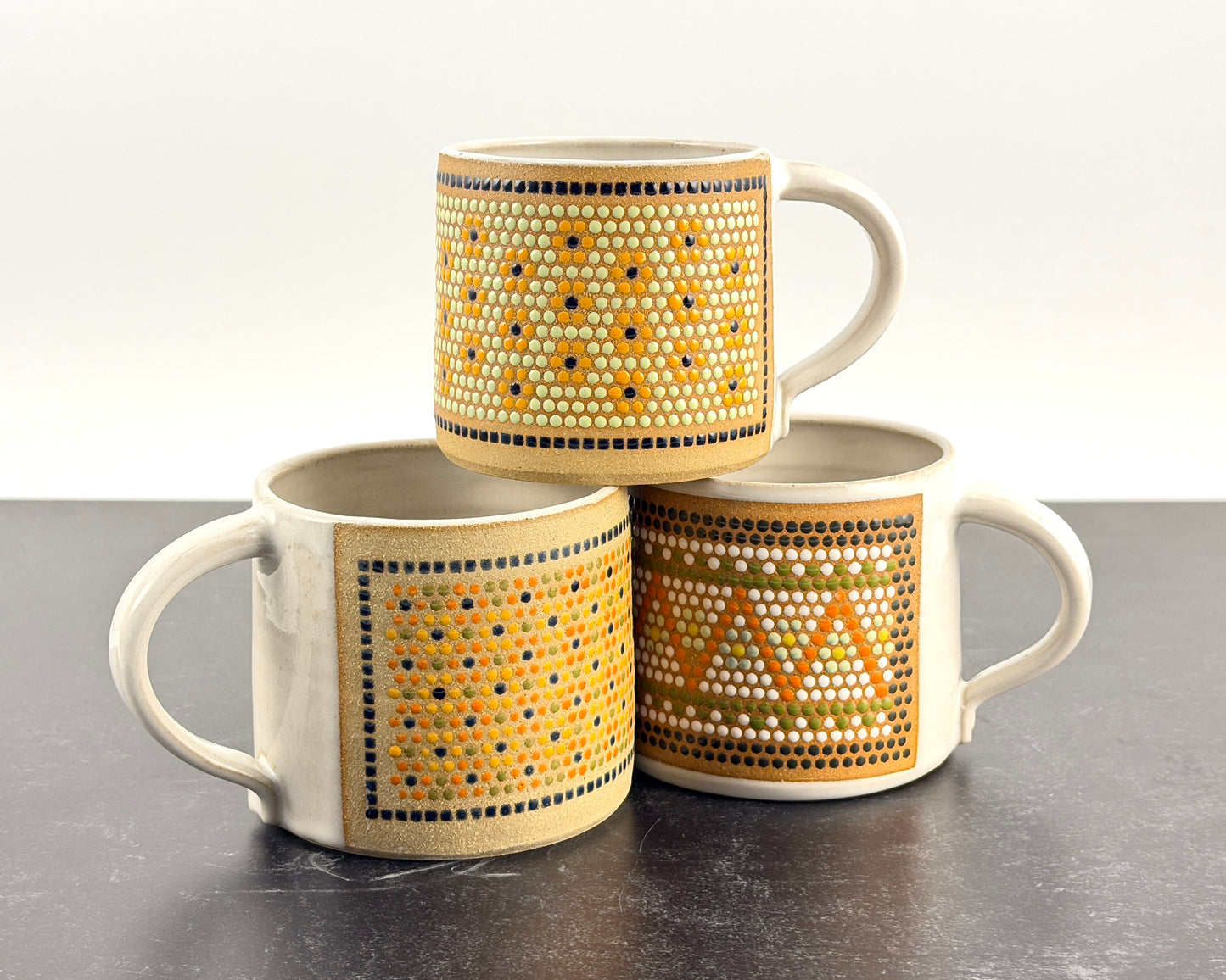 Tessera Collection Mug | One of a Kind Geometric Pottery