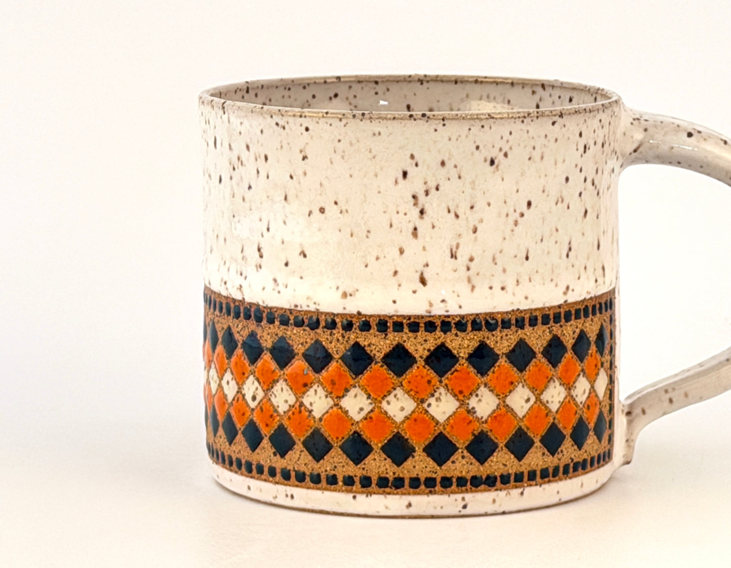 Tessera Collection Mug | One of a Kind Geometric Pottery
