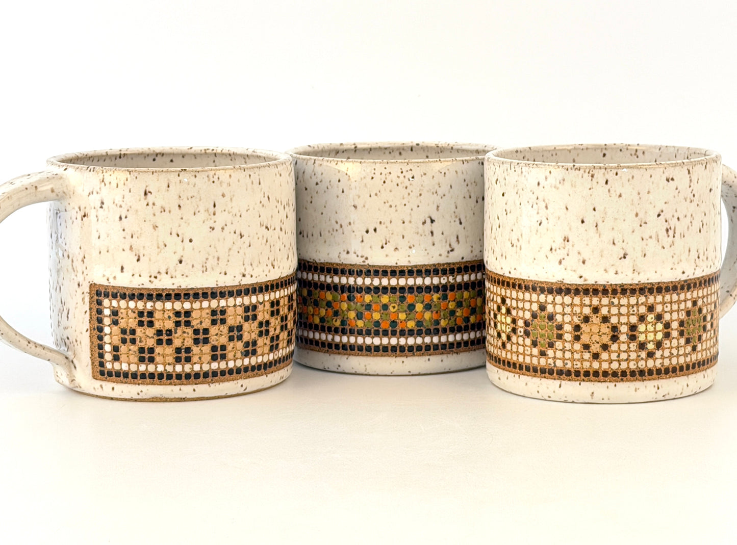 Tessera Collection Mug | One of a Kind Geometric Pottery