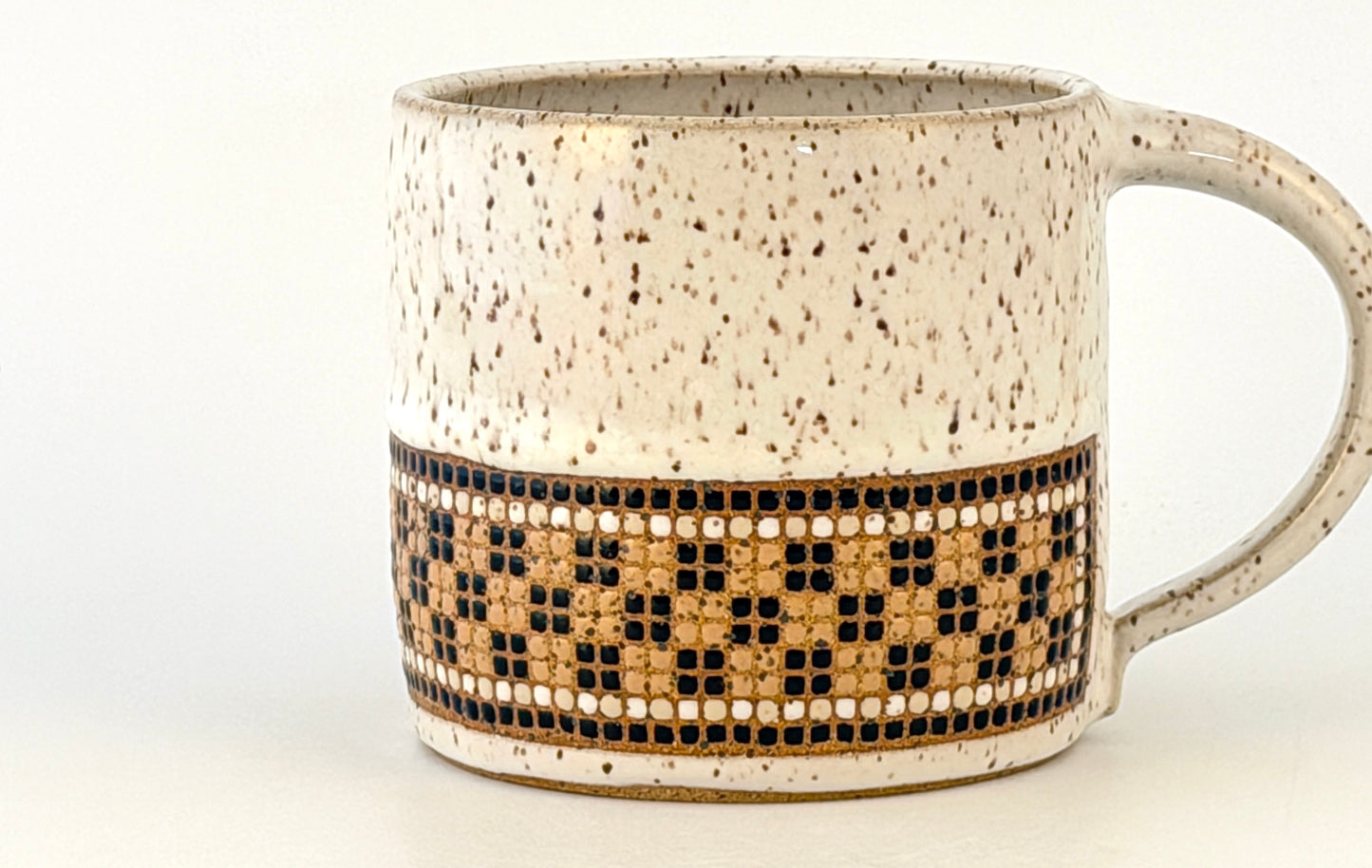 Tessera Collection Mug | One of a Kind Geometric Pottery