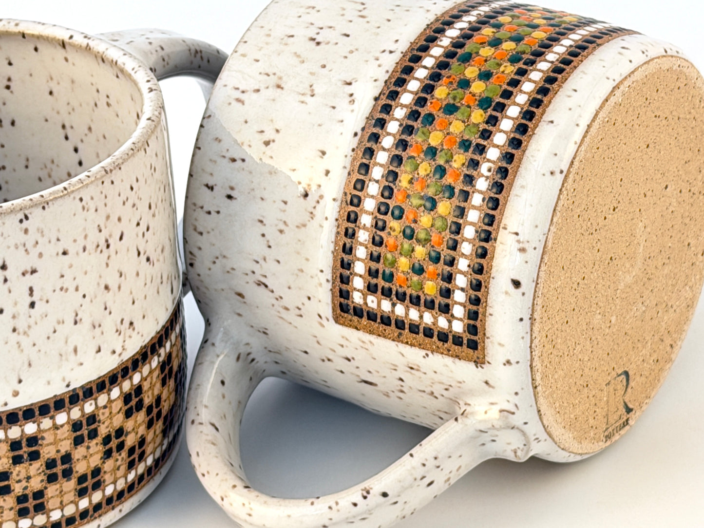 Tessera Collection Mug | One of a Kind Geometric Pottery