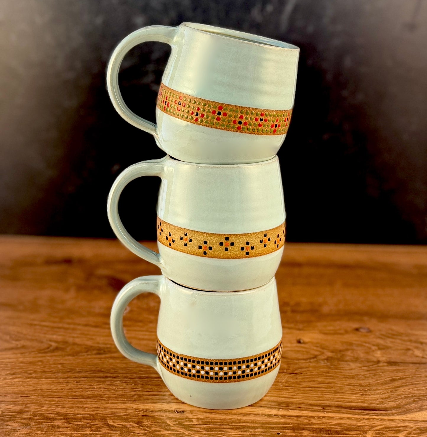 Tessera Collection Mug | One of a Kind Geometric Pottery