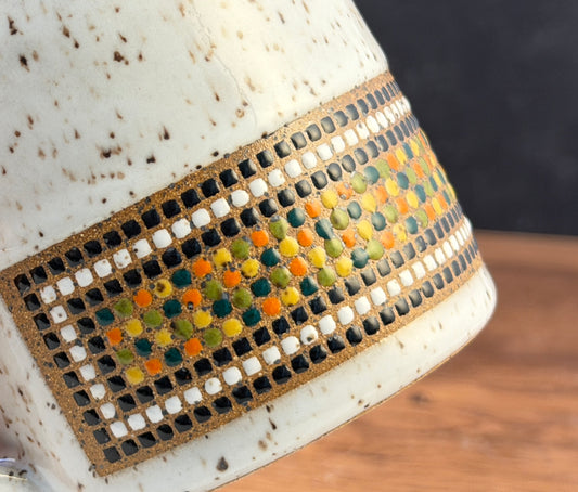 Tessera Collection Mug | One of a Kind Geometric Pottery
