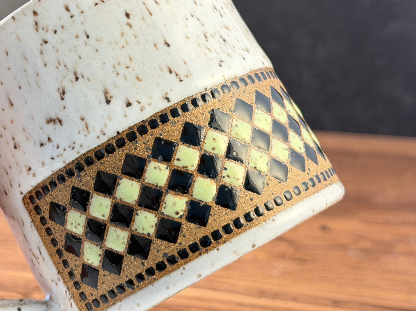 Tessera Collection Mug | One of a Kind Geometric Pottery