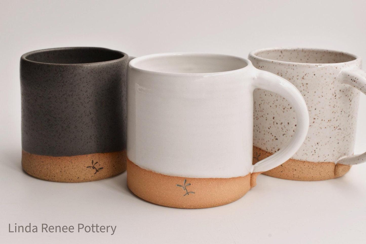 Handcrafted ceramic mug, wheel thrown pottery coffee mug for everyday use
