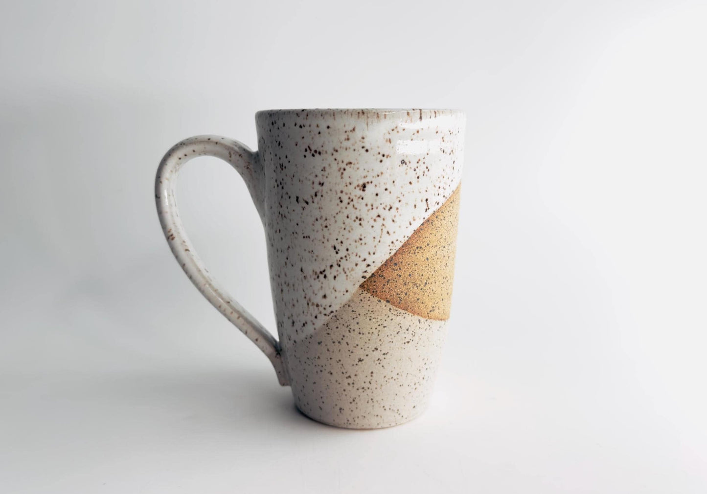 Handcrafted Ceramic Mug | 16 oz Farmhouse Minimalist Pottery