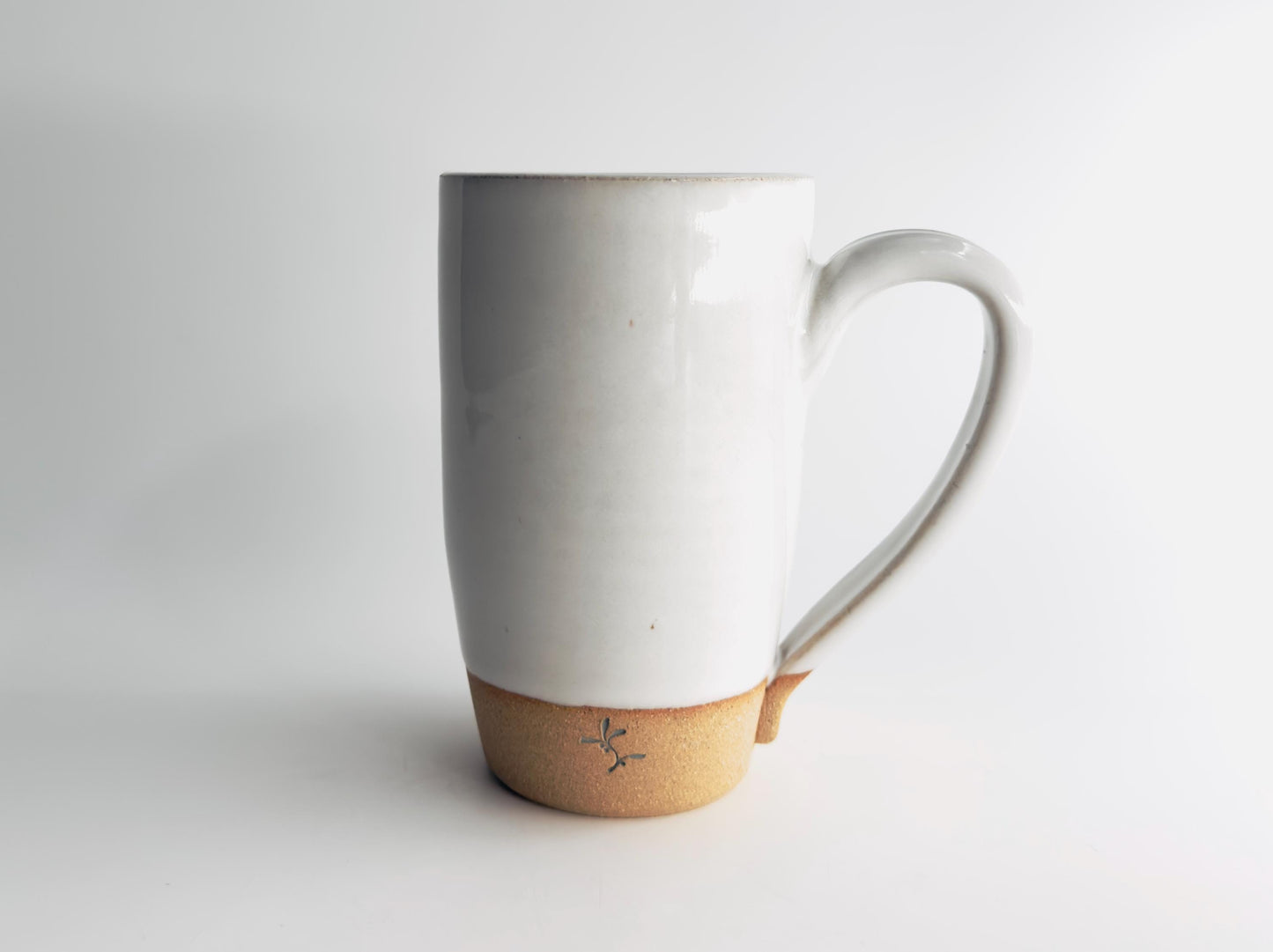 Handcrafted Ceramic Mug | 16 oz Farmhouse Minimalist Pottery