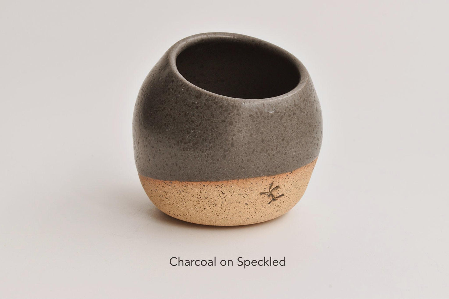 Handcrafted Ceramic Salt Cellar | Farmhouse Minimalist Kitchen Pottery