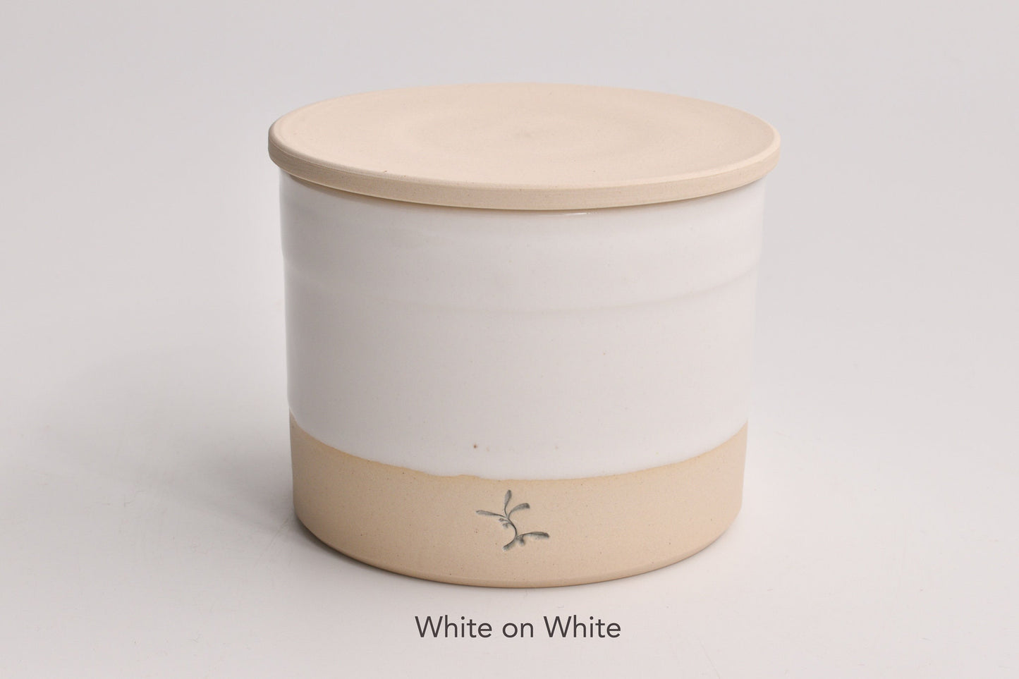 Handmade Ceramic Butter Crock | French Butter Keeper for Soft Butter